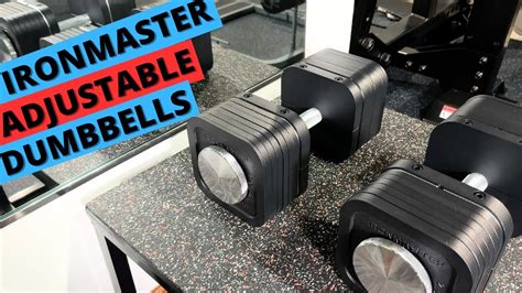 Ironmaster Adjustable Dumbbells Review: 5-75LBs, Expansion up to 120LBs & Heavy Handle Kit - YouTube