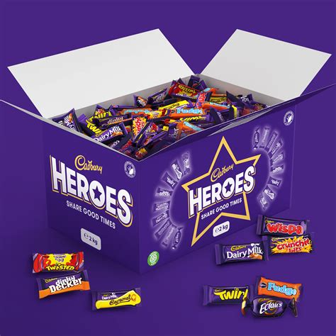 Cadbury Heroes Chocolate Bulk Sharing Box, 2 kg: Buy Online in Kenya at desertcart