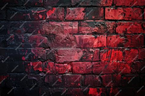 Premium Photo | Red brick wall texture for interior design