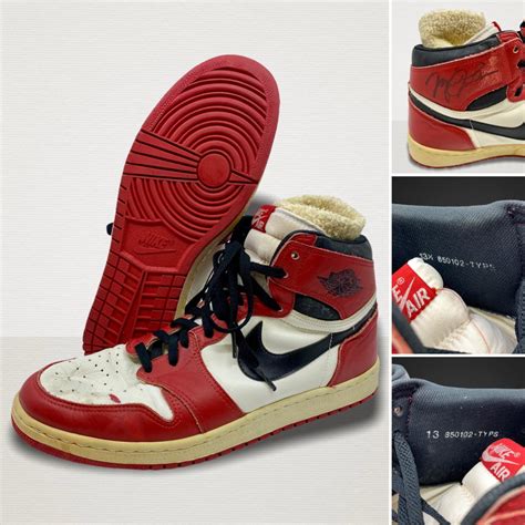 Michael Jordan game-worn shoes sell for $420,000 at Grey Flannel ...