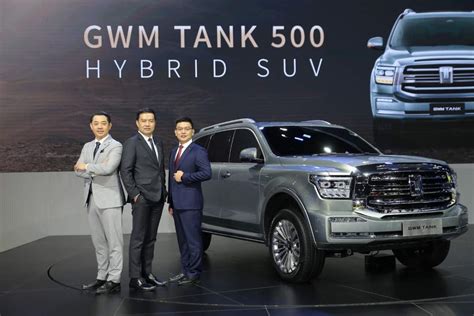 GWM เปิดตัว All New TANK 500 Hybrid SUV ในงาน Motor Show