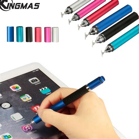 KINGMAS 2 in 1 Stylus Pen Metal Ballpoint Drawing Capacitive Touch Screen Stylus Ballpoint Pen ...