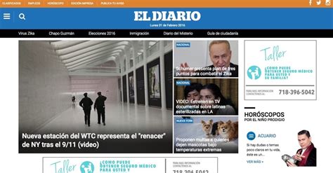 The Case for Keeping Immigrant Newspapers Like 'El Diario' New York Alive - Bloomberg