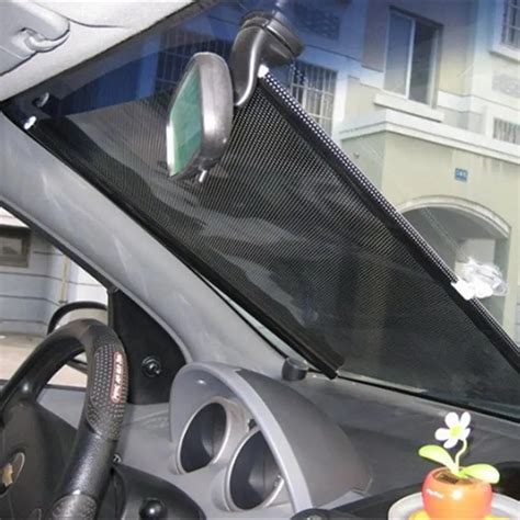 1PC 50*125 Auto Retractable Side Window Car Sun Shade Curtain ...