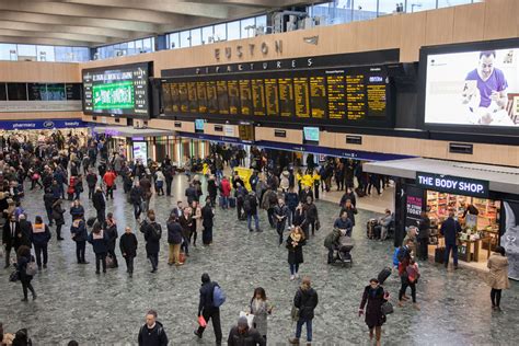 London Euston Train Station Promotional Space