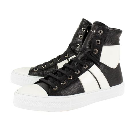 Amiri // Sunset Leather Sneakers // Black (US: 6) - Luxury Streetwear Sneakers - Touch of Modern