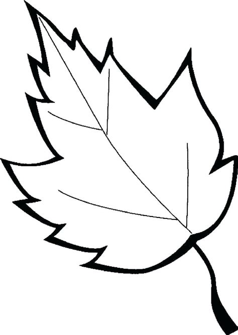 Free Printable Leaf Coloring Pages