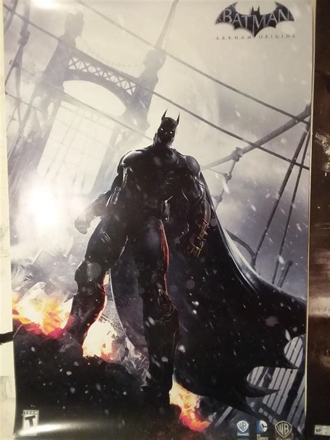 My Batman Arkham Origins poster : r/BatmanArkham