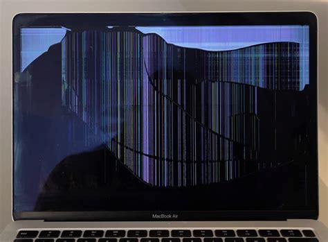 MacBook Air Screen - Multi-Colored Lines Fix