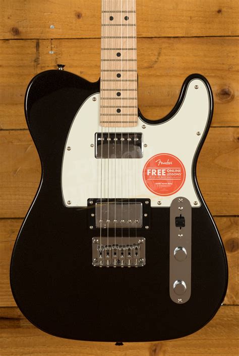 Squier Contemporary Telecaster HH | Maple - Black Metallic