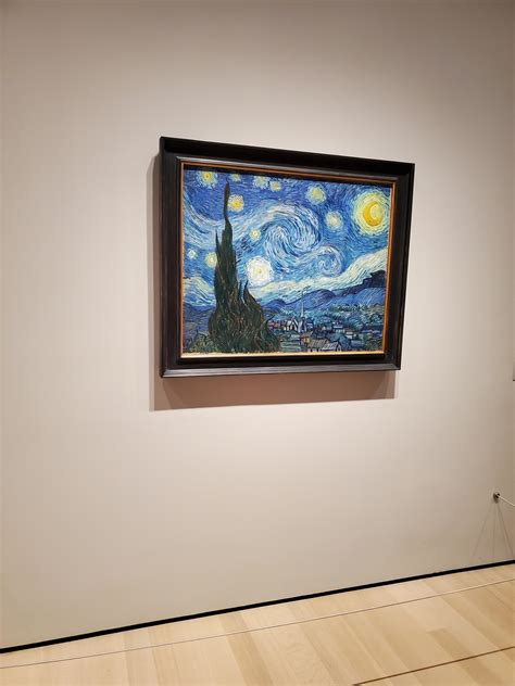 Went to the Moma in New York. The Starry Night 1889 : museum