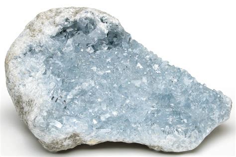 9.3" Sparkly Celestine (Celestite) Geode - Madagascar (#229562) For Sale - FossilEra.com