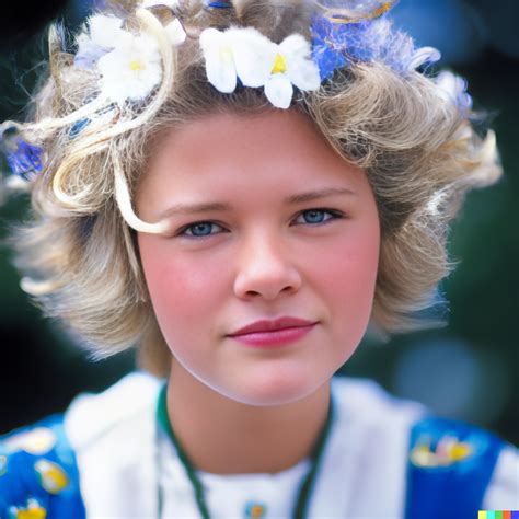 Norwegian girl with blue eyes - 2 • VIARAMI