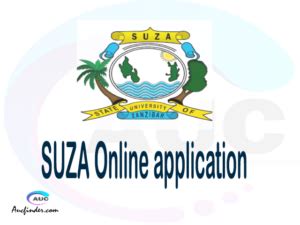 SUZA Online application 2024/2024 | SUZA admission | SUZA application