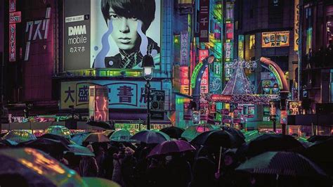 photoshop - How to recreate Liam Wong's images of city streets at night with neon lights ...