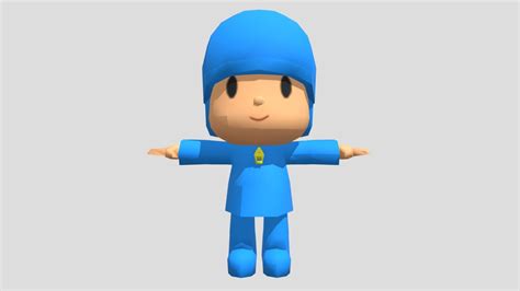 Pocoyo (Rigged) - Download Free 3D model by SuperJamesWorld [16c09e9] - Sketchfab