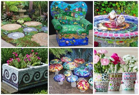 20 Mosaic Garden Decoration Ideas That Will Blow Your Mind - Garden Lovers Club