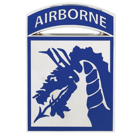 18th Airborne Corps Patch Color Car Emblem