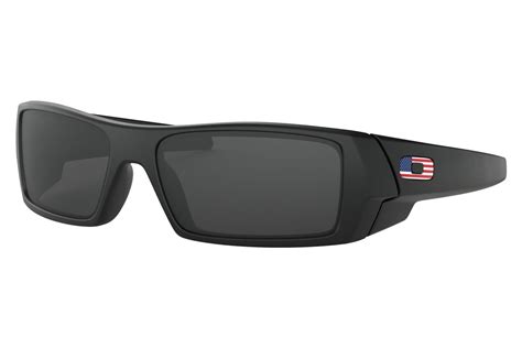 Oakley Gascan Flag Collection Sunglasses with Matte Black Frame and Gray Lenses | Sportsman's ...