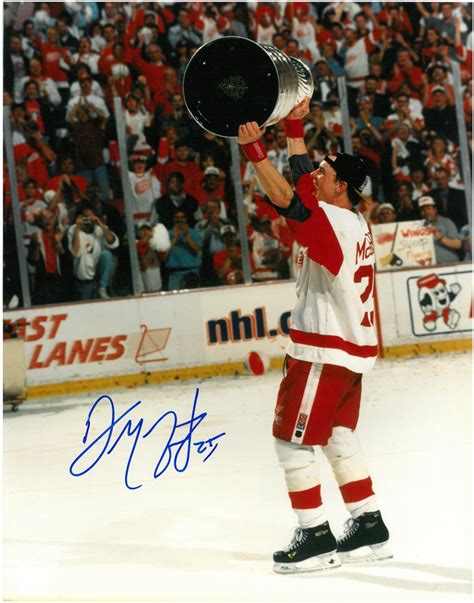 Darren McCarty Autographed 11x14 Photo #2 - 1997 Stanley Cup - Detroit City Sports