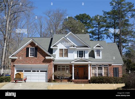 A nice suburban home Stock Photo - Alamy