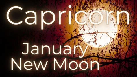 Capricorn ♑ 🌙, Flood Gates Open | New Moon January Astrology Tarot Reading - YouTube