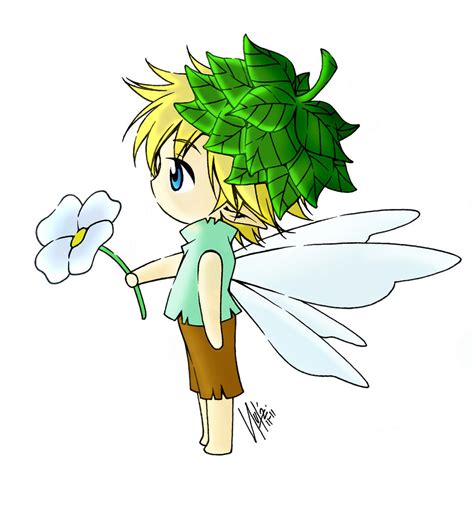 Cute fairy boy digital coloring by Parfaits2 on DeviantArt