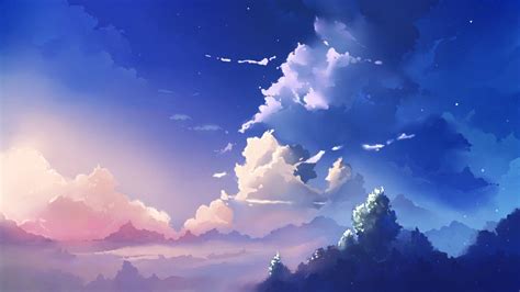 Aesthetic Anime Landscape Wallpapers - Wallpaper Cave