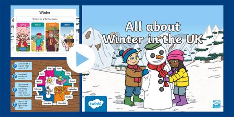 KS1 All About Winter What Do You See PowerPoint - Twinkl