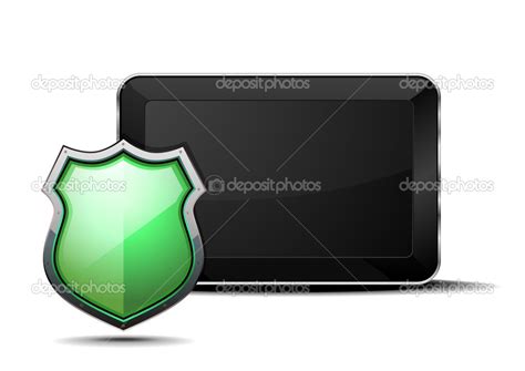 Tablet security Stock Vector Image by ©unkreatives #27507613