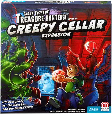 Amazon.com: Ghost Fightin' Treasure Hunters Creepy Cellar Expansion: Toys & Games | The expanse ...