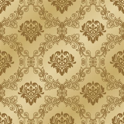 Golden Pattern Wallpaper