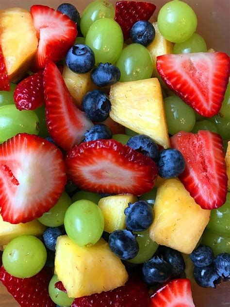 Summer Fresh Burst Fruit Salad - RecipeTeacher | Fruit salad easy, Summer salads with fruit ...