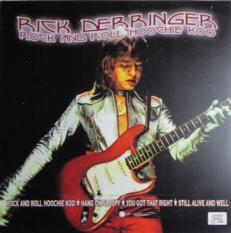 Rick Derringer - Rock And Roll Hoochie Koo (2008, Grey Marble, Vinyl ...