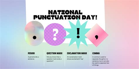 National Punctuation Day is September 24, 2020 | Shea Writing & Training