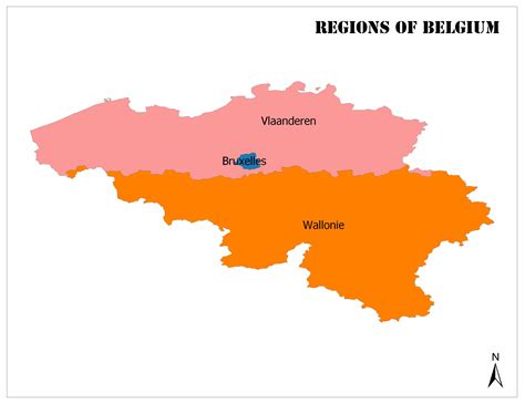 Regions of Belgium | Mappr