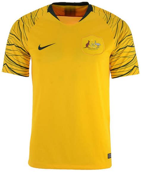 Nike Men's Australia National Team Home Stadium Jersey - Macy's