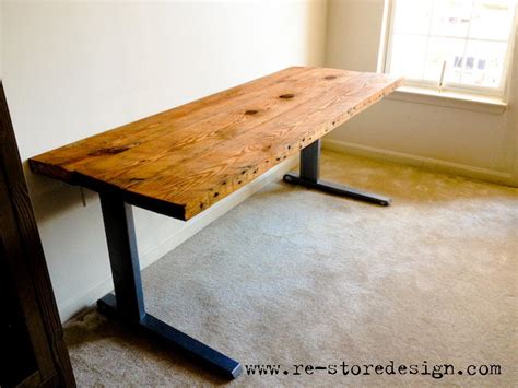 Ana White | Reclaimed Wood Desk - DIY Projects