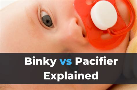 Binky vs Pacifier Explained (And Other Pacifier Nicknames)