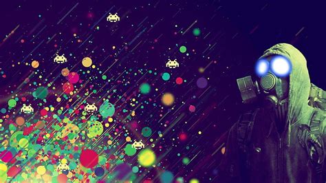 Games gaming gas masks light outer space HD wallpaper | Pxfuel