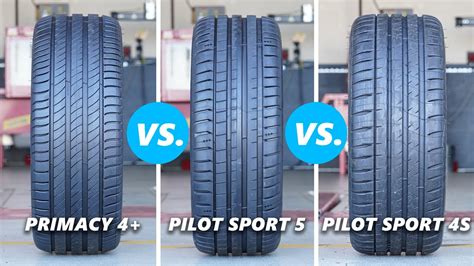 Michelin Pilot Sport 5 vs Pilot Sport 4S vs Primacy 4+! The Differences ...