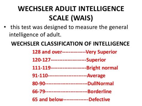 Wechsler Adults Intelligence Scale Revised - fertodonneoutlet