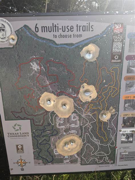 Trail Map at the Oak Cliff Nature Preserve : r/Dallas