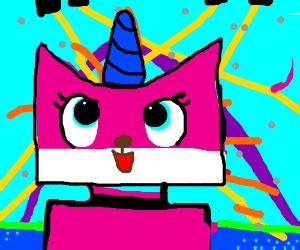 Princess Unikitty of Cloud Cuckoo Land. - Drawception