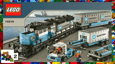 LEGO instructions - Creator Expert - 10219 - MAERSK Train (Book 2) - YouTube