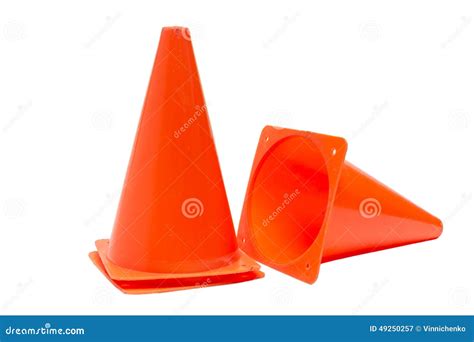 Parking cone. stock image. Image of industry, construction - 49250257