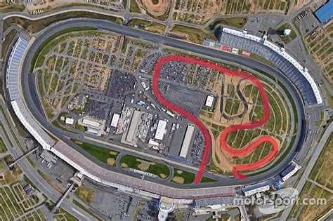 NASCAR stages road course test at Charlotte Motor Speedway