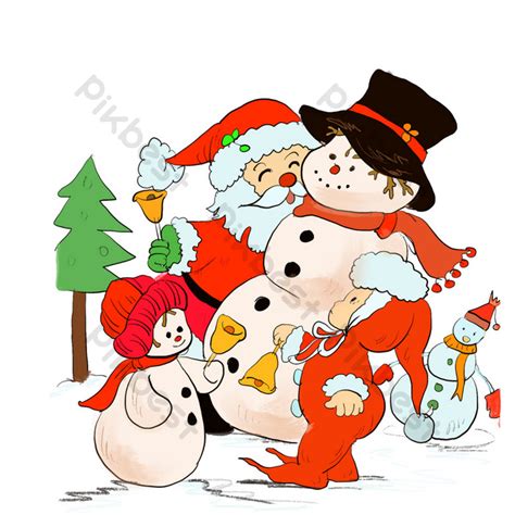 Drawing Santa Giving Gifts PNG Images | PSD Free Download - Pikbest