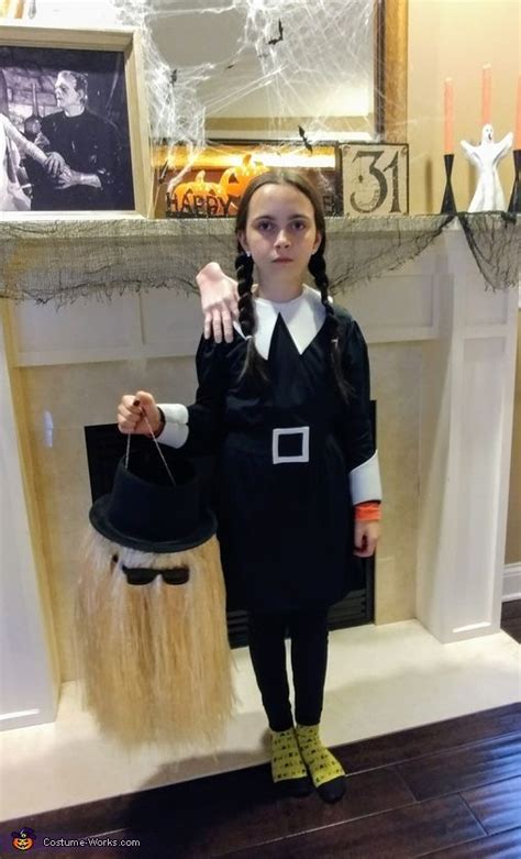 Wednesday Addams Costume | Last Minute Costume Ideas | Creepy halloween ...