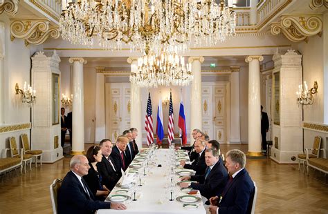 In pictures: Trump meets with Putin